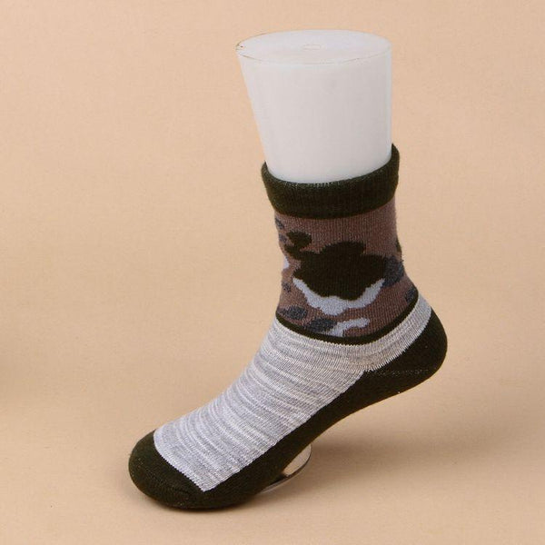 Earth Variety Crew Kid Socks