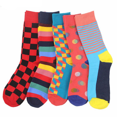 Colorful Pattern Men Socks