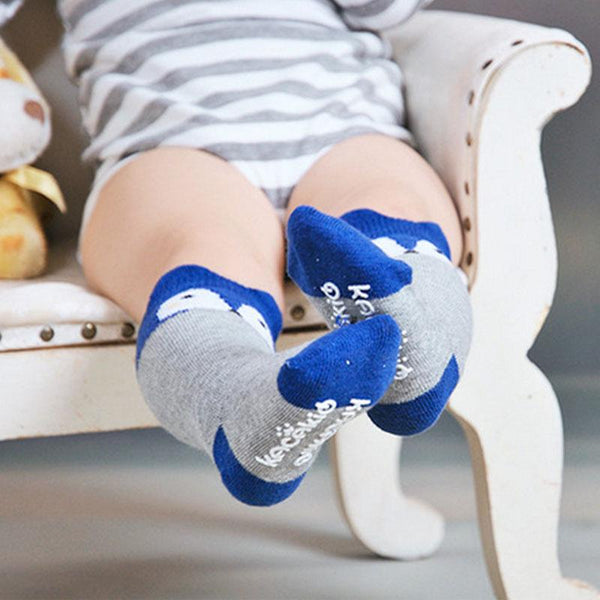 Fox Designed Knee-High Kid Socks