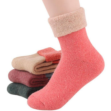 Winter Cashmere Towel Socks